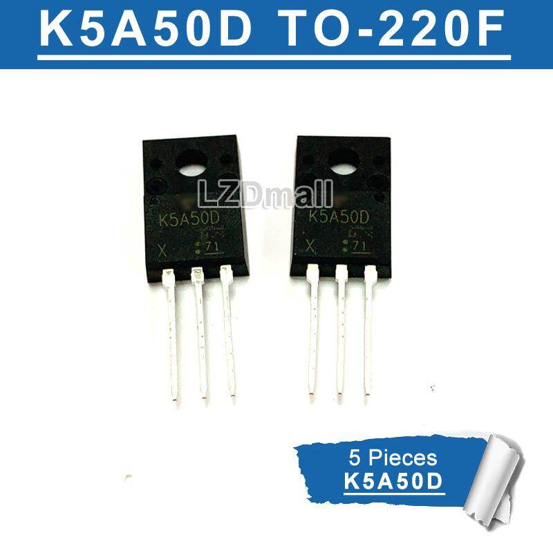 5pcs K5A50D TO-220F TK5A50D TO220F 5A500V N-Channel MOSFET New Original IC