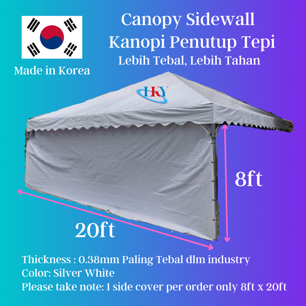 Harga shop canopy 20x20