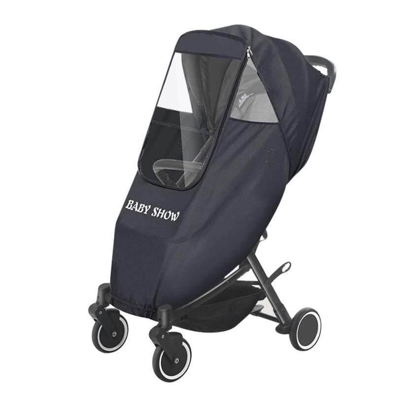 leegoal Universal Waterproof Rain Cover Wind Dust Shield Full Cover Raincoat for Baby Stroller Singapore