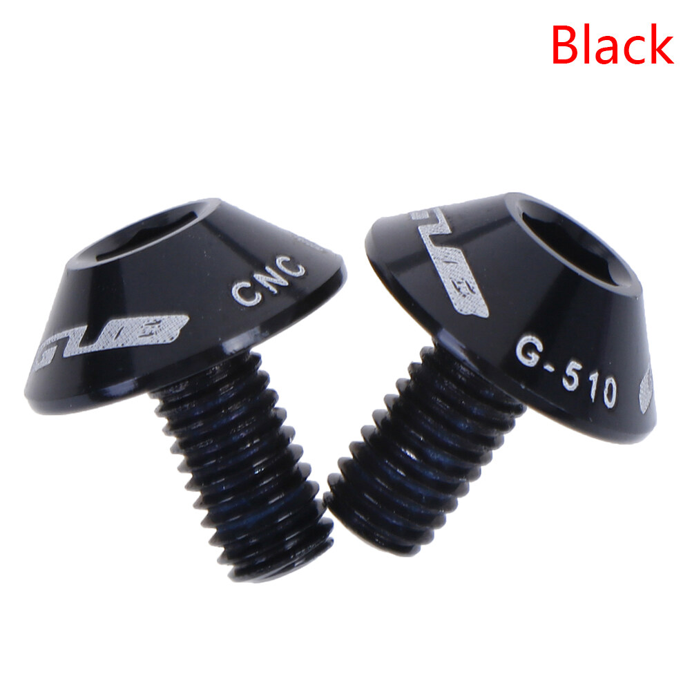 6Pcs Titanium TC4 Bolts M5X12mm Hex Head for Bicycle Bottle Cage