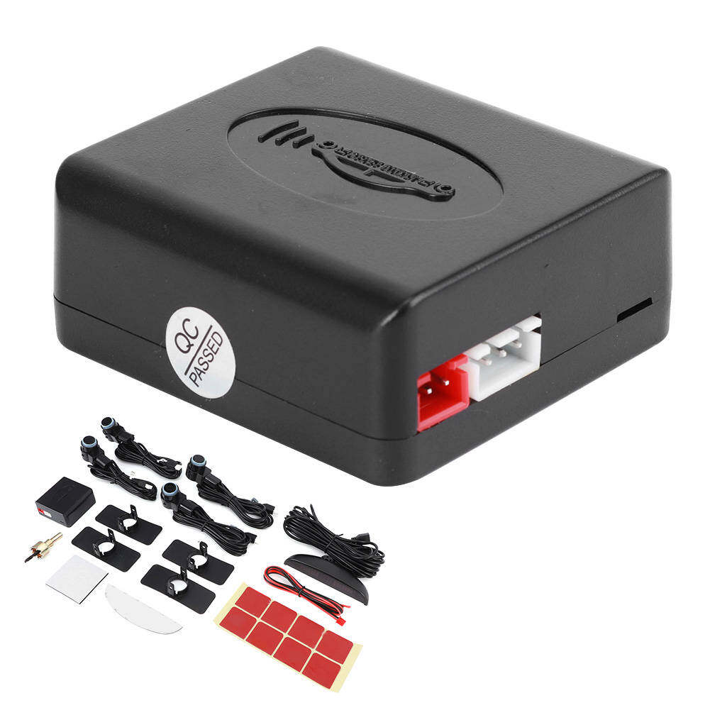 Hệ Thống Radar Đỗ Xe Qiilu ， Bộ Cảnh Báo Radar Đỗ Xe Thông Minh Đầu Dò 4 Cảm Biến Hệ Thống Hỗ Trợ Lùi Ô Tô Màn Hình LED