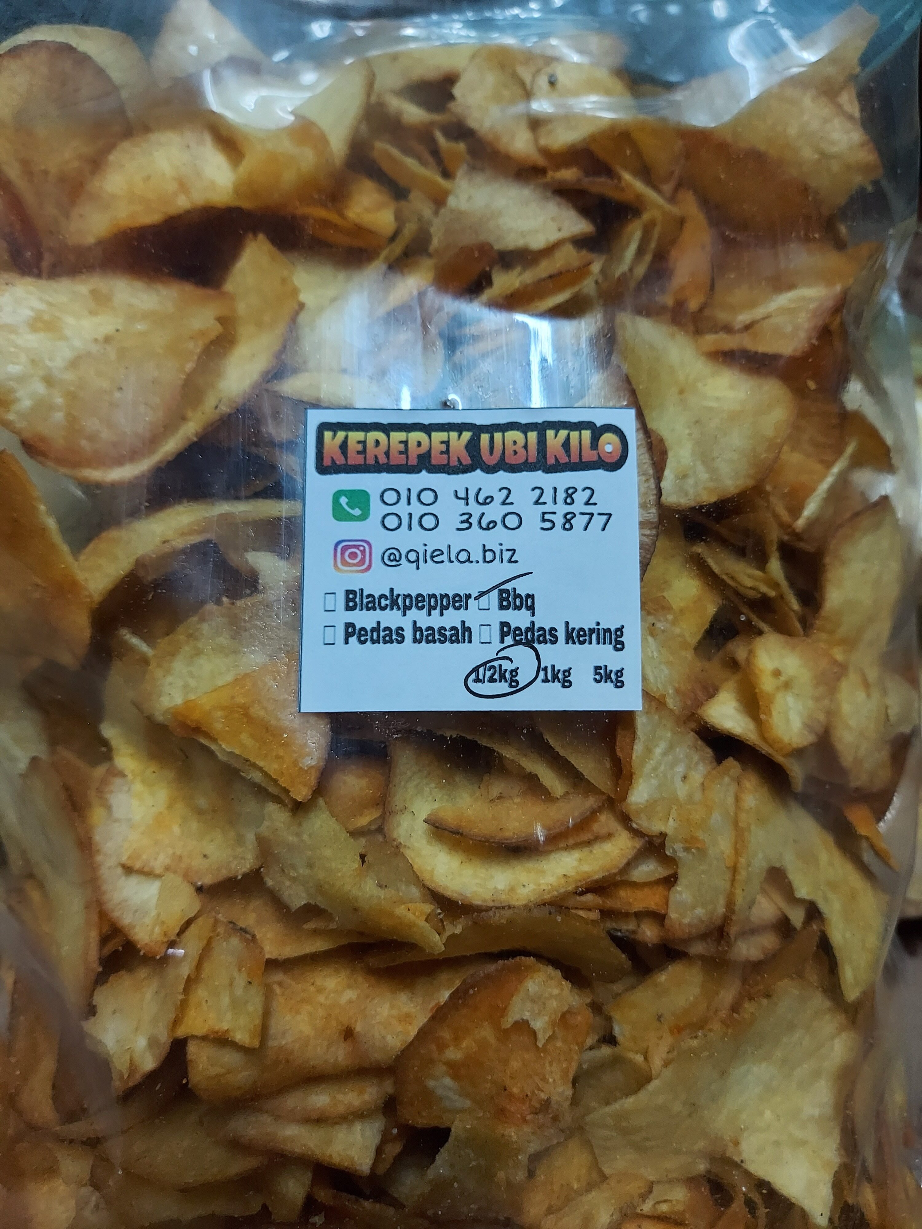 Tapioca Chips / Kerepek Ubi Kayu | Lazada