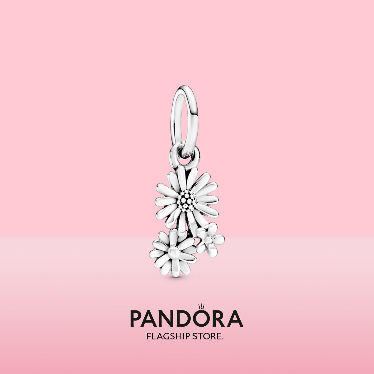 2021 Original Pandoras Daisy Flower Bouquet Dangle Charm DIY Lazada PH