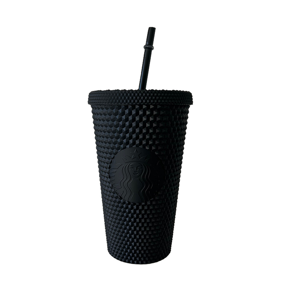 Diamond radiant goddess straw cup coffee cup summer Holiday Cold Cup Tumbler 473ml/16oz NEW Durian cup Fashion Glitter Cup for Starbuck Flash Shiny Coffee Cup for Birthday Gifts (hot sale)11.22