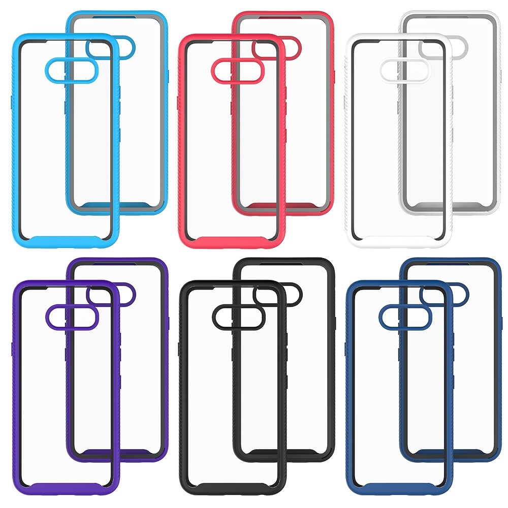Ốp Bảo Vệ PC Chống Sốc Dòng Màu Trơn Cho LG V50S ThinQ 5G / G8X ThinQ Starry Sky + TPU