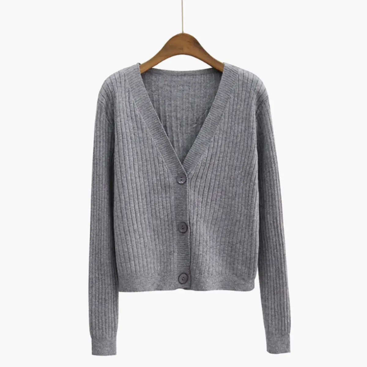 black skinny fit cardigan