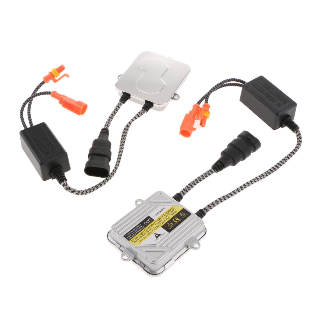 Homyl 12V 55W HID Xenon Conversion Kit With Slim ballast Headlight Control Unit