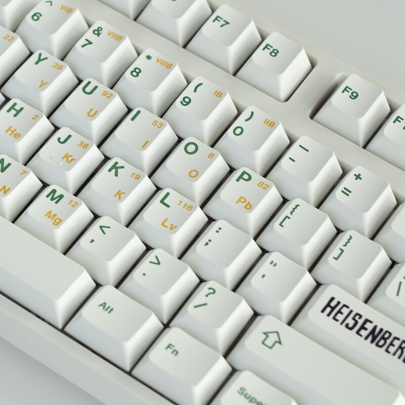Heisenberg Theme Keycap Cherry Profile PBT Sublimation Keycaps For Cherry MX Switch Mechanical Keyboard Keychron/RK61/GK61/Anne Pro 2