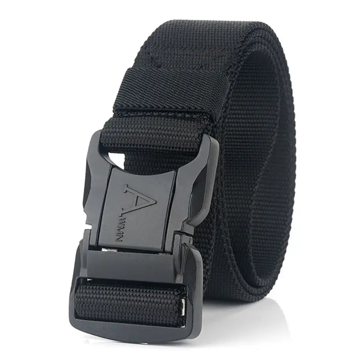 military style tactical nylon belt