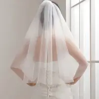 inexpensive ivory wedding veils