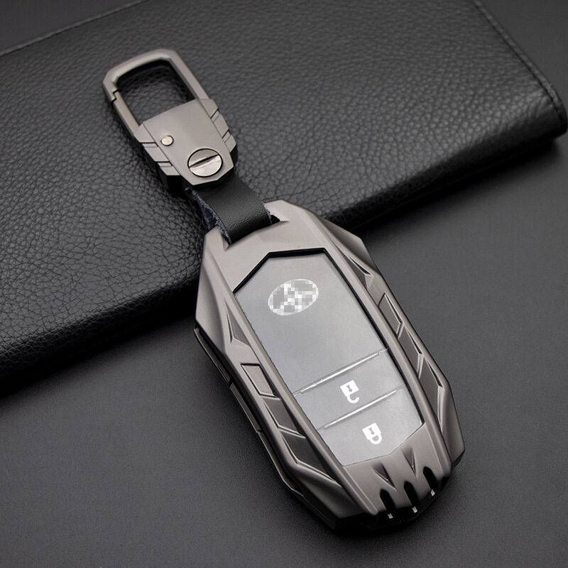 Zinc Allloy Smart Car Key Fob Cover Case For Toyota Harrier Alphard ...