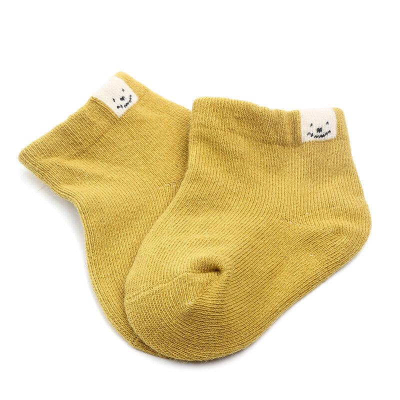 Cotton Socks With Cute Candy Colors for Babies 0-1 Years