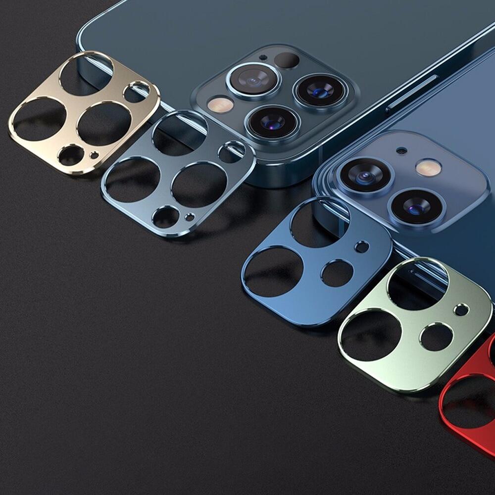 HOCE For iPhone 12 Pro Max 12 Mini Camera Lens Protective Frame For iPhone 12 Pro Metal Alloy Protector Phone Accessories