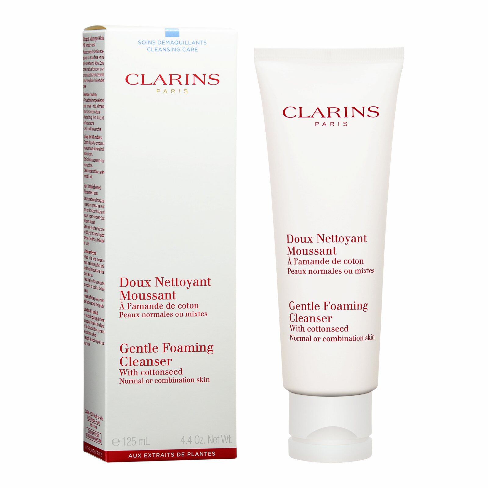 Gentle Foaming Cleanser with Cottonseed 125ml