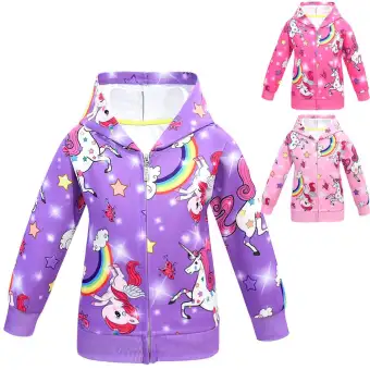 unicorn kids coat