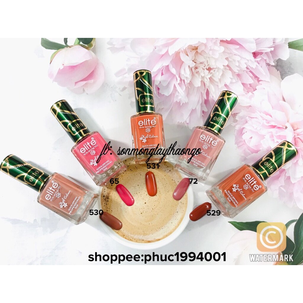 Sơn móng tay cao cấp Elite 16ml (không cần hơ máy)