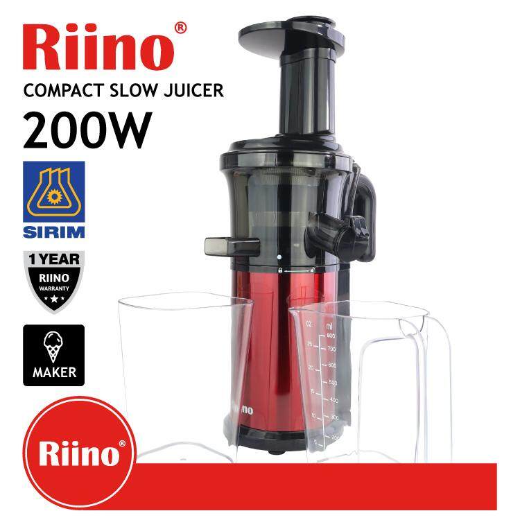 Riino Compact Slow Juicer with Reverse Function (SJE006)