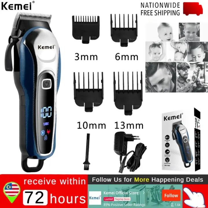 kemei hair clipper lazada