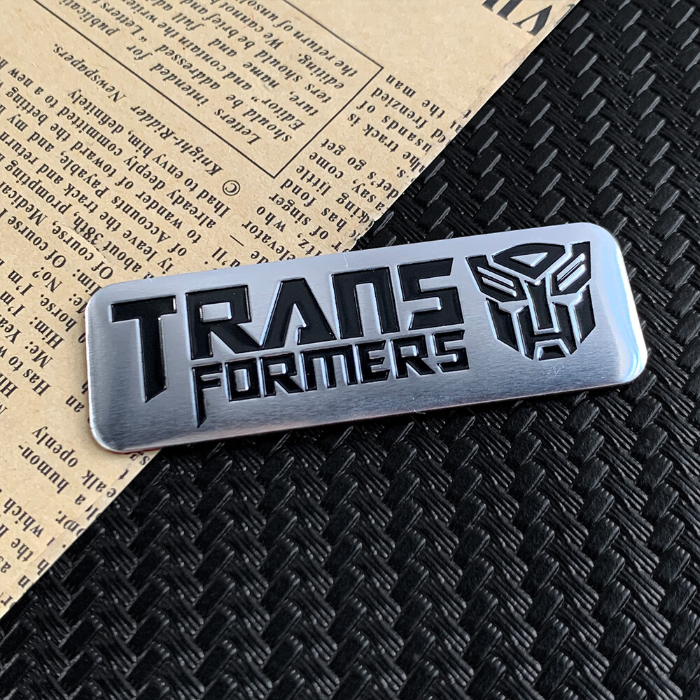 Transformers Car Emblem Stickers Aluminum Autobots Decepticons Stickers ...