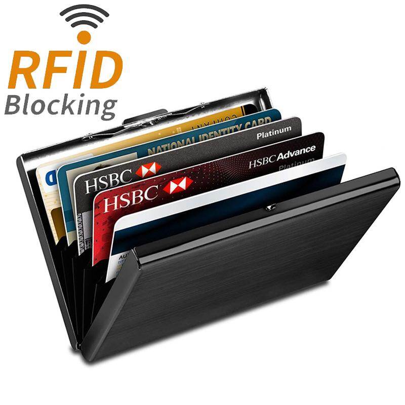 Ví Đựng Thẻ Tín Dụng RFID Cho Nam Và Nữ, Ví Đựng Thẻ Tín Dụng Inox, Để Giữ Thẻ Ghi Nợ Và Chứng Minh Thư