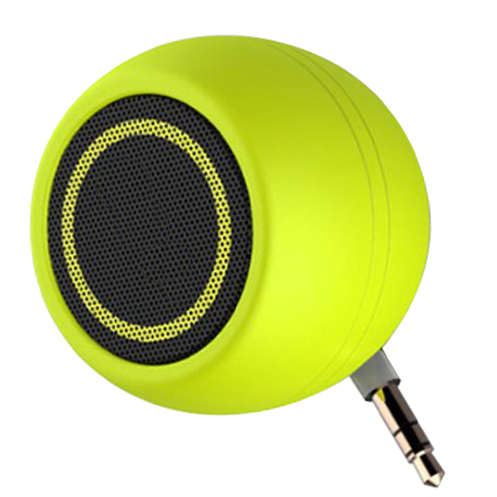 Baoblaze Mini Speaker 3.5mm Jack AUX Music Audio Player for Phone Notebook