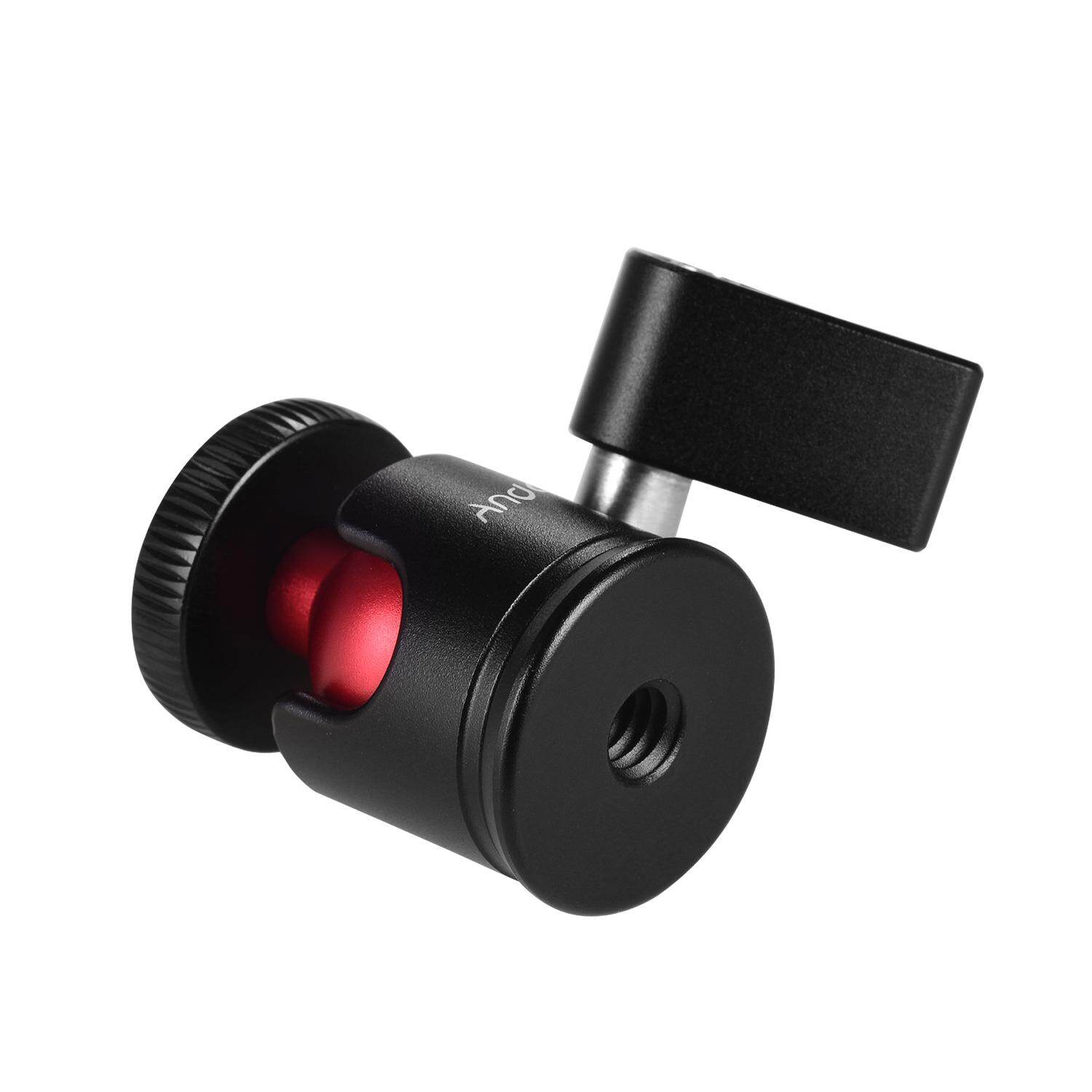 Andoer Mini Tripod Ball Head 360 Degree Swivel for DSLR Camera