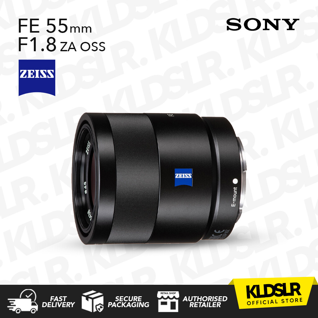 Sony Sonnar T* FE 55mm ZA Lens SEL55F18Z (1 Year Year Sony  Malaysia Warranty)