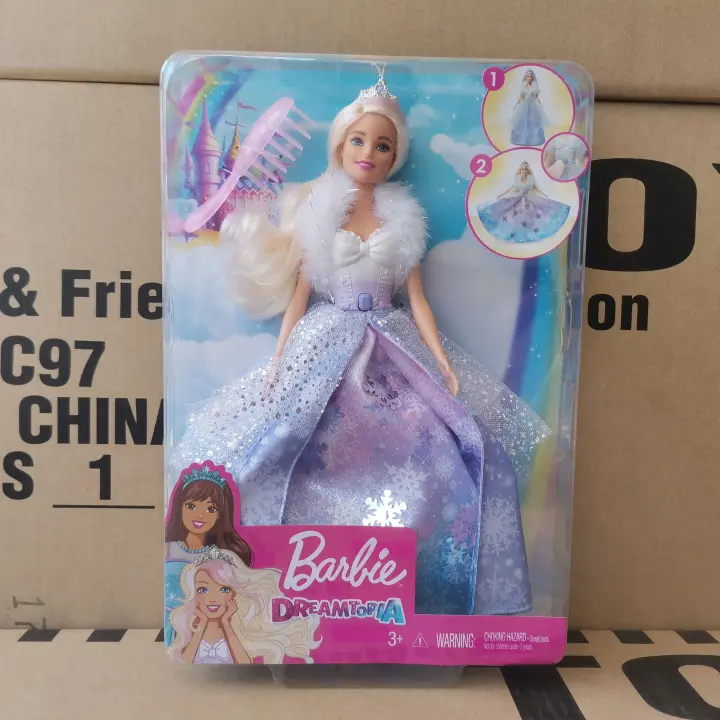 barbie snow set