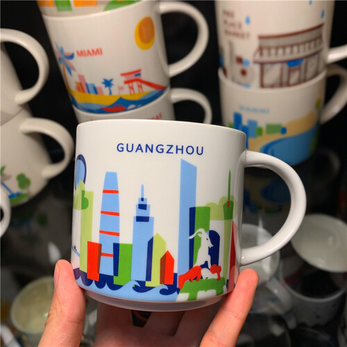 2017 Starbuck YOU ARE HERE City Mug Mug Ceramic Mug Coffee Cup christmas tumbler starbuck reserve