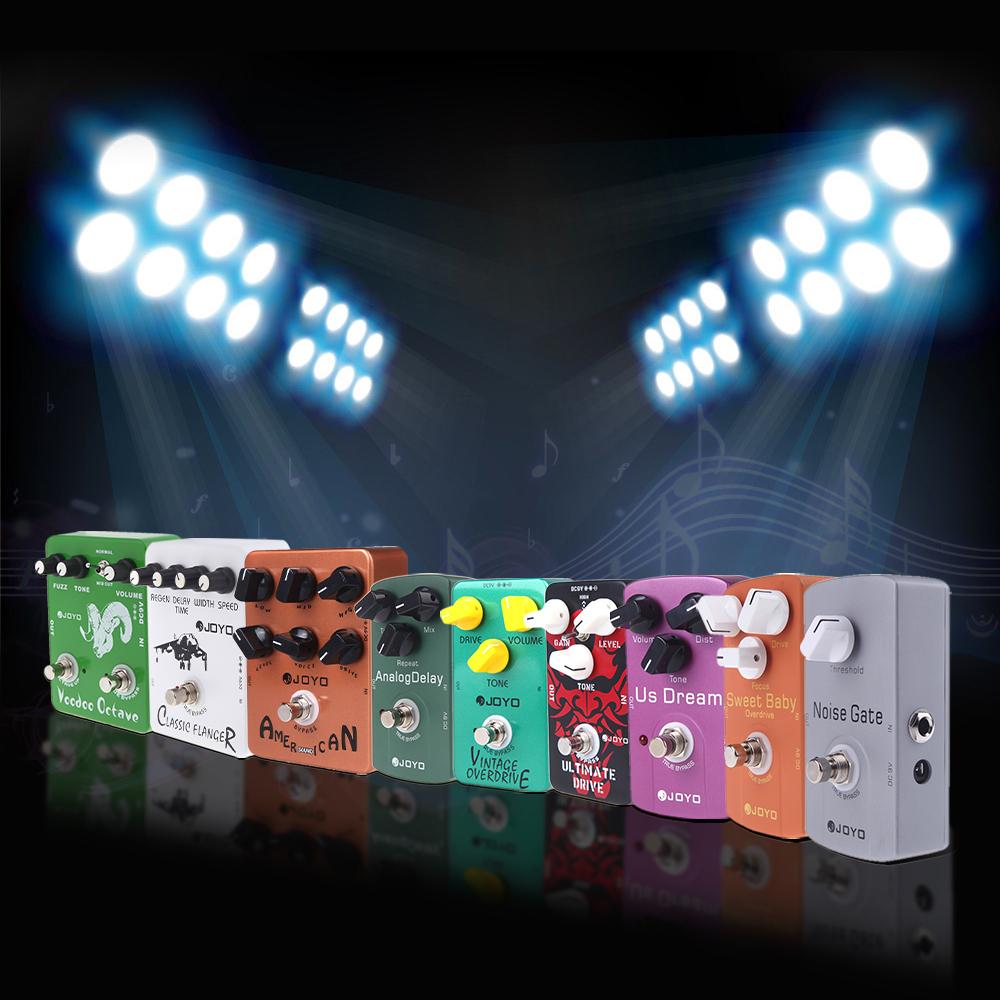 [ammoon]quà bí mật JOYO JF-14 American Sound Guitar Amp Simulator Effect Pedal