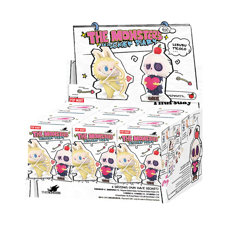 POP MART THE MONSTERS Mischief Diary Series Figures