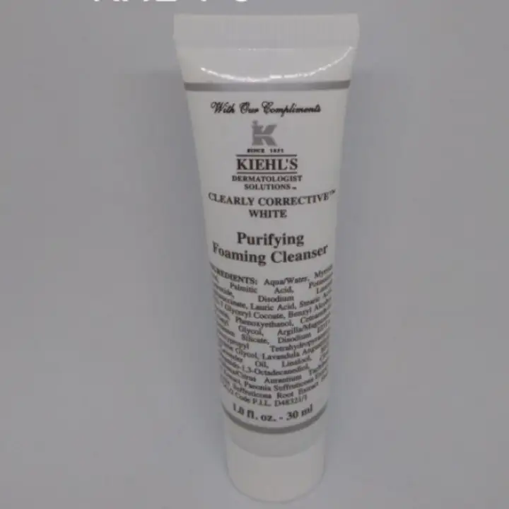 kiehl's purifying foaming cleanser