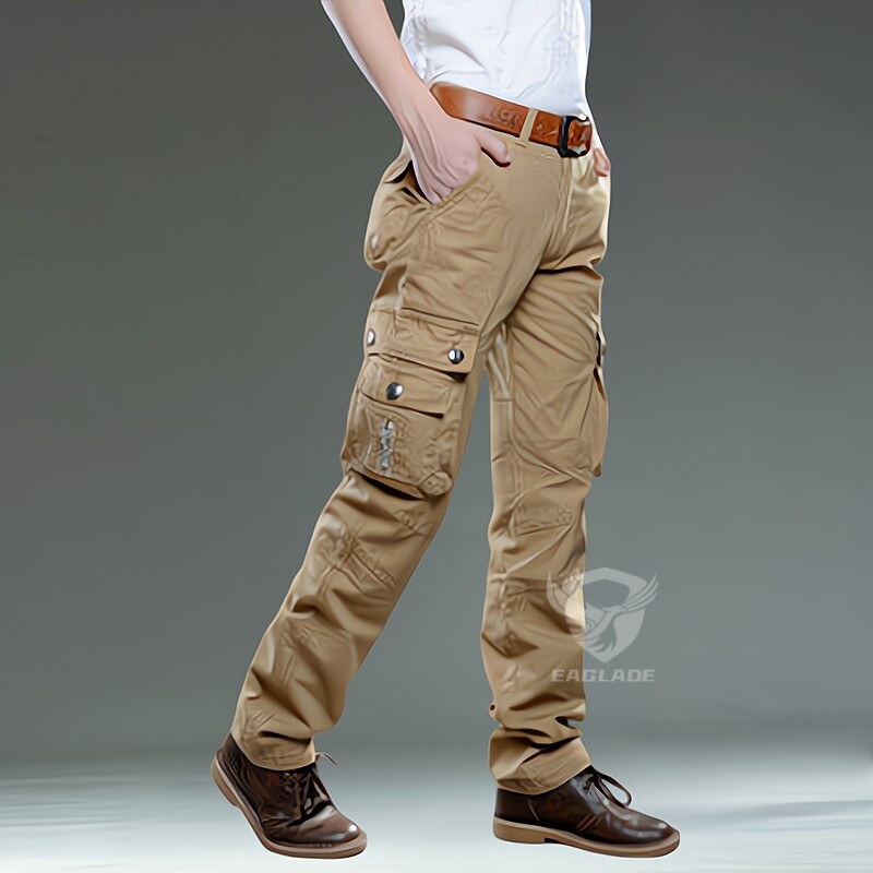 1P- 2187 cargo pants men 100% cotton multi pockets hiking pants tactical pants training pants army pants men Military pants outdoor pants