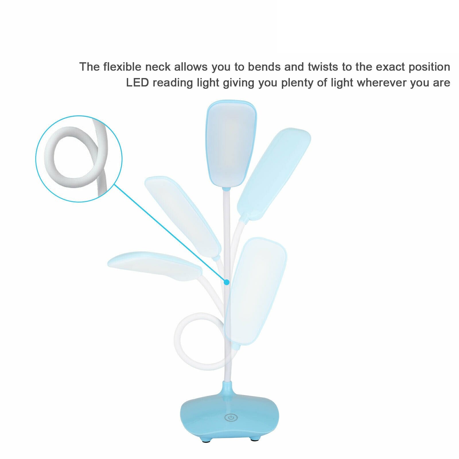 Đèn Bàn Đọc Sách 18 LED Tiện Dụng, Có Thể Gập Lại USB Được Hỗ Trợ Bảo Vệ Mắt Đèn Ngủ Để Bàn Phòng Ngủ, Nghiên Cứu Phòng, Đèn Làm Việc Cho Trẻ Em