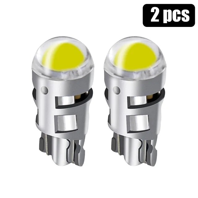 4pcs T10 W5W Led Signal Lamp High Brightness Car Bulb Car Interior Reading Lamps Clearance Backup Reverse Lights Fog Lights