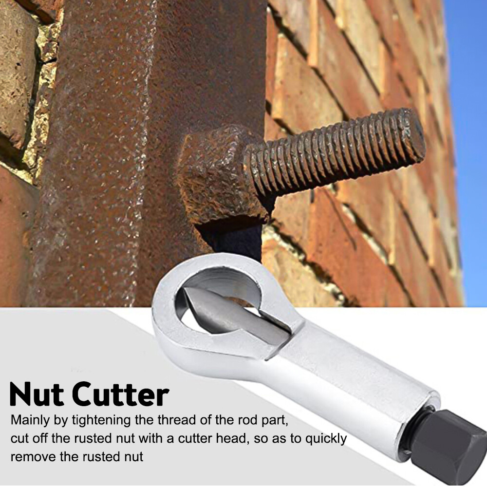 VOKTTA Metal Nut Splitter Cracker Manual Pressure Nut Cracker Remover Extractor Tool Nut Remover Extractor Tools