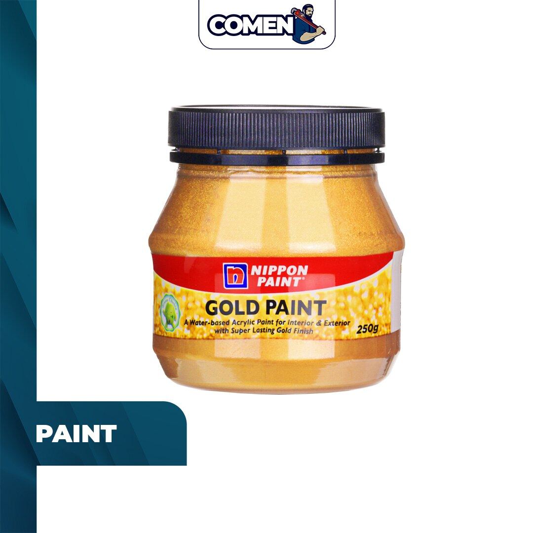 NIPPON PAINT Gold Paint 250G Interior & Exterior Acrylic Water Based