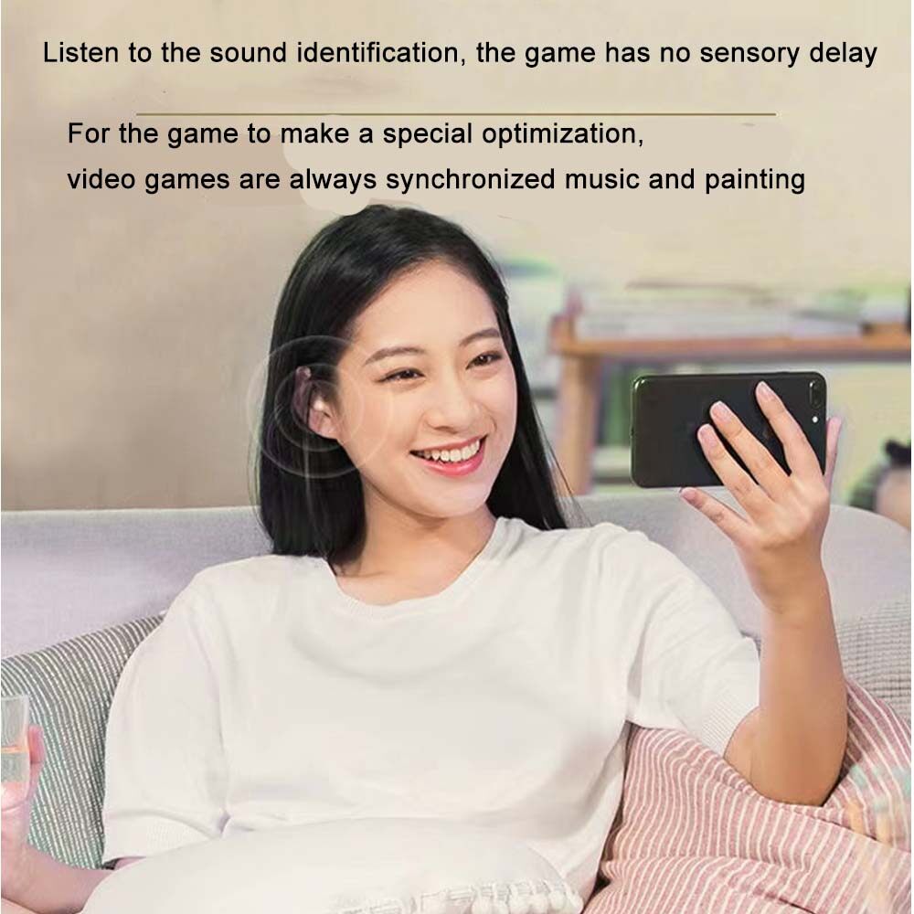 Tai Nghe Bluetooth Mini TWS Không Dây V5.2 Tai Nghe Nhét Tai Giảm Tiếng Ồn Tai Nghe Nhét Tai Tai Nghe Stereo Có Đế Sạc