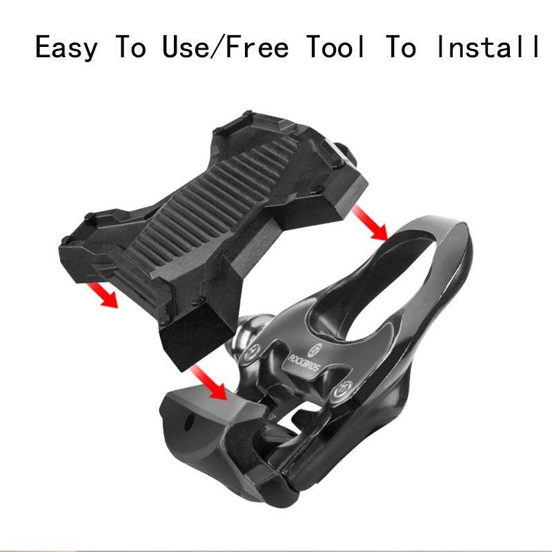 ROCKBROS Đường móc khóa xe đạp phẳng bàn đạp Bộ chuyển đổi SPD đạp chân KEO Khóa bộ Đi Xe Đạp Phụ Kiện Xe Đạp Phần