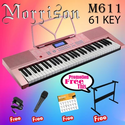 Morrison M611 61 Keys Digital Piano Electronic Keyboard Package.