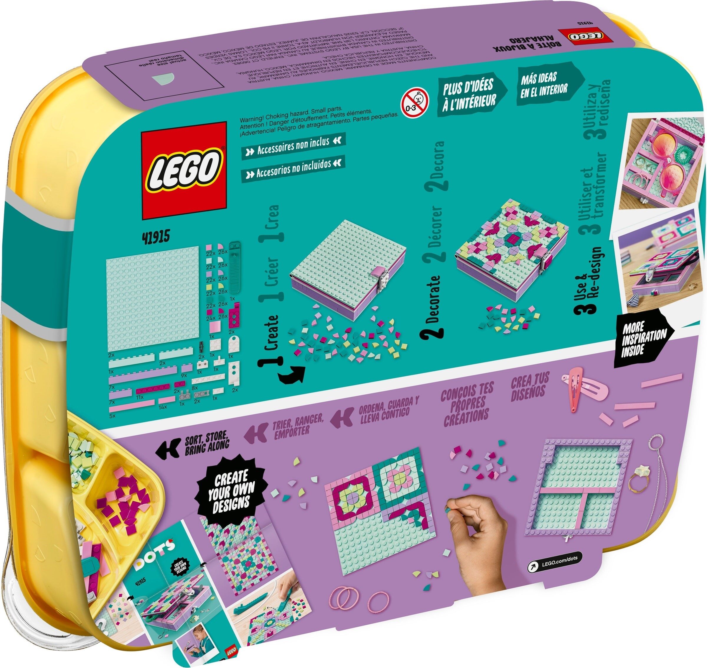 Lego 41915 DOTS Jewellery Box Building Set