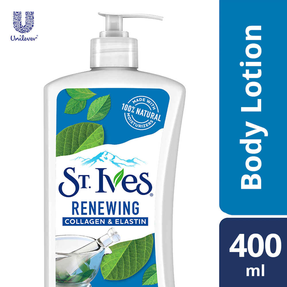 St. Ives Renewing Collagen and Elastin Body Lotion 400ml Lazada