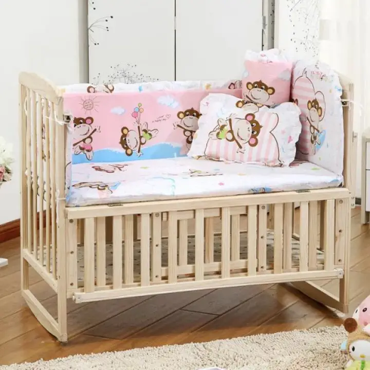 5pcs Baby Crib Bedding Set Kids 100x60cm Newborn Bed Bumper Cot Cp01 Lazada - Newborn Baby Crib Bedding 5pcs Baby Crib Bedding Set Kids 100x60cm Newborn Bed Bumper Cot Cp01 Lazada - Newborn Baby Crib Bedding
