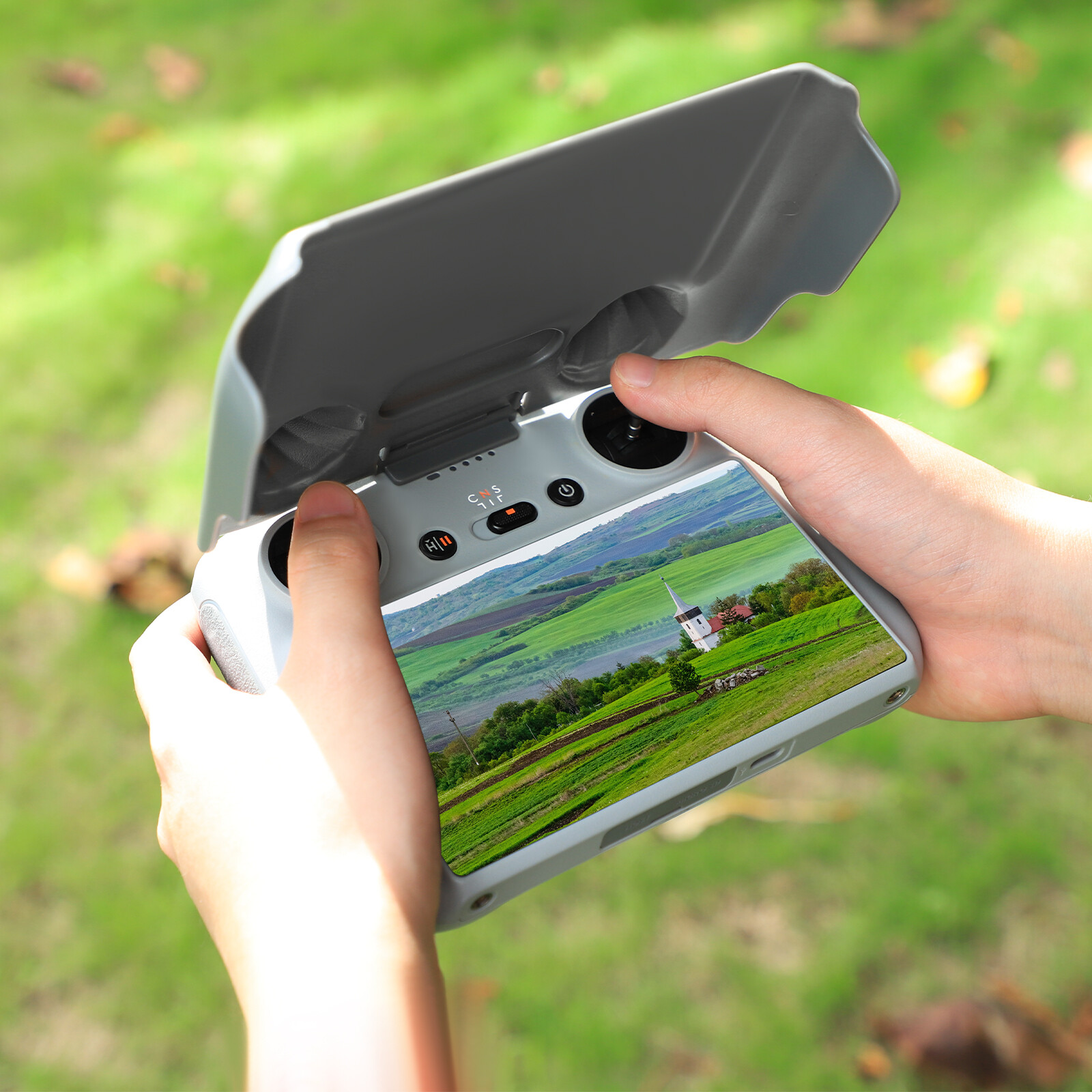 Coolmanloveit Remote Control Screen Protective Cover Sun Shade Hood For RC Mini 3 Pro