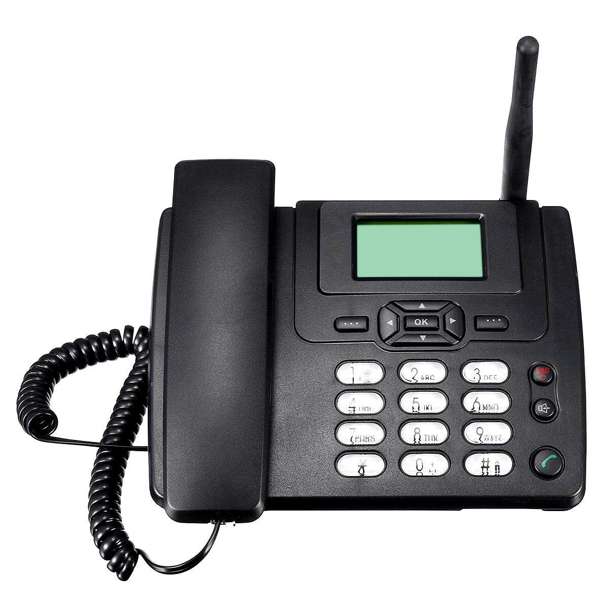Wireless Gsm Desk Phone Sim Card Book Home Office Desktop Wireless Gsm Desk Phone Sim Card