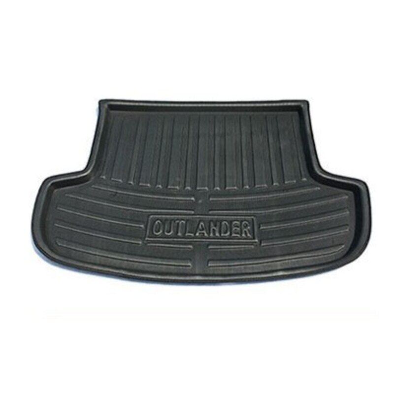 For mitsubishi outlander gf 2013~2021 2018 2019 2020 3d car boot liner cargo rear trunk mat luggage floor carpet tray waterproof