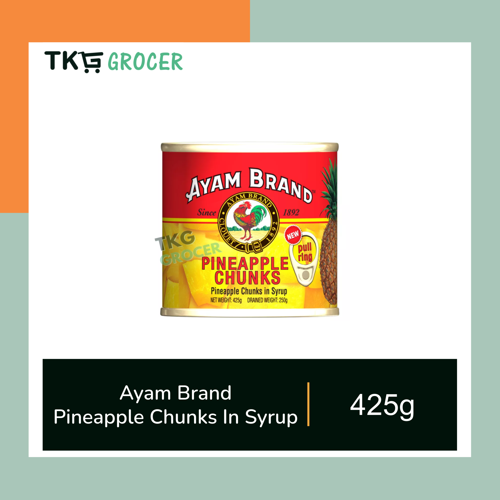 Ayam Brand Pineapple Chunks In Syrup 425g Lazada