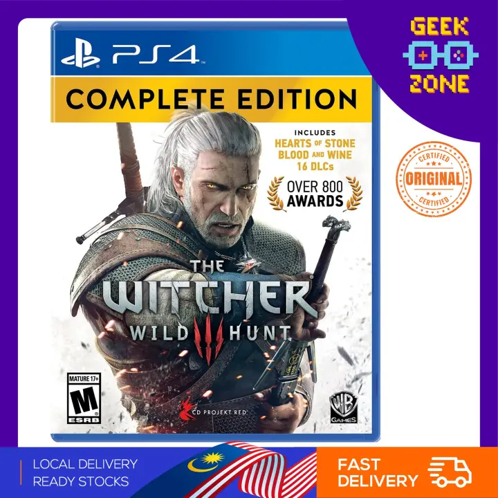 the witcher 3 game of the year edition ps4