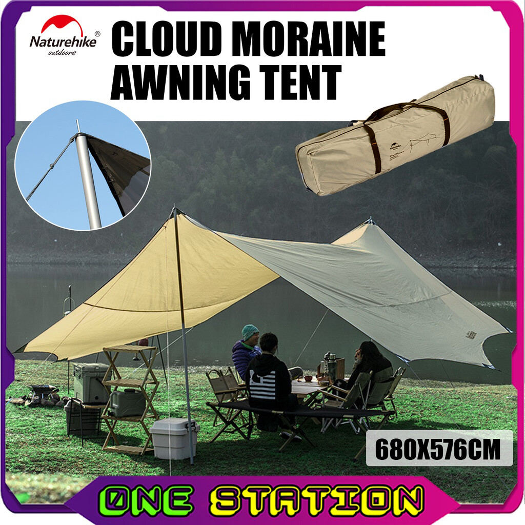 NATUREHIKE Cloud Moraine Awning Tent Flysheet Camping Waterproof