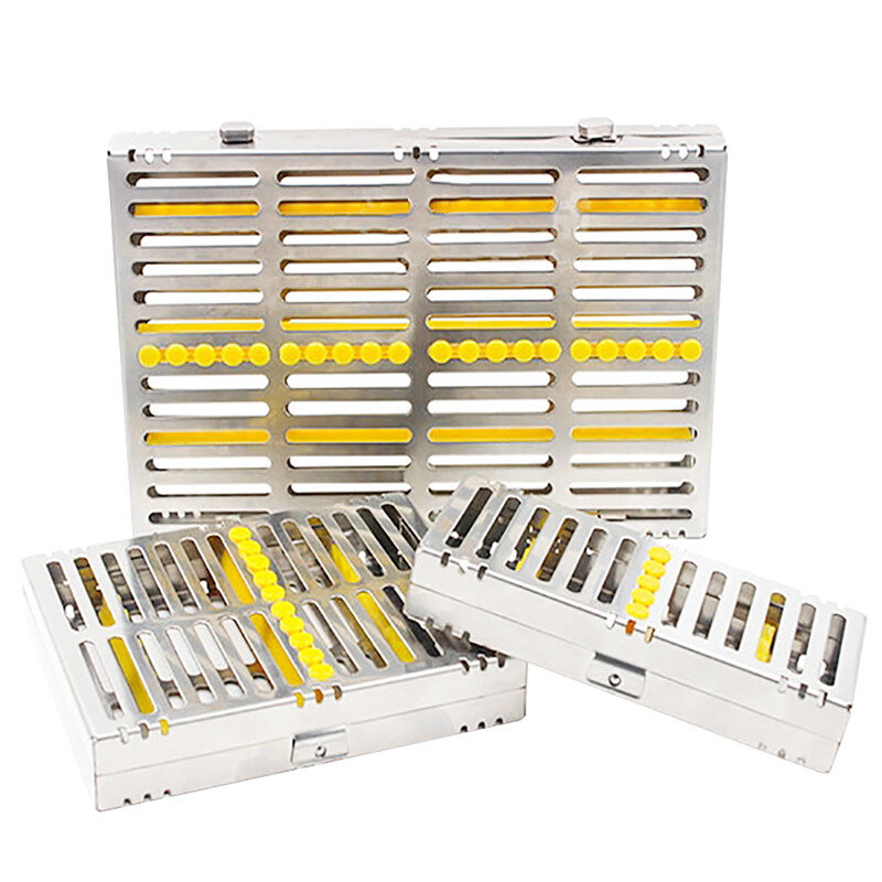 File Burs Rack Autoclave Box Tray for Tooth